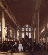 REMBRANDT Harmenszoon van Rijn Interior of the Portuguese Synagogue in Amsterdam oil painting reproduction